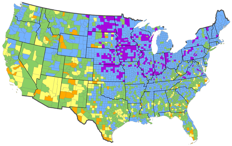 US map